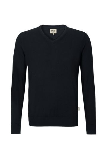 HAKRO V-Pullover Merino-Wool
