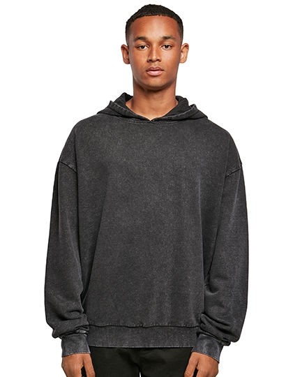 BY191 Acid Washed Oversize Hoody