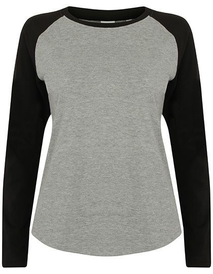 Women`s Long Sleeved Baseball T