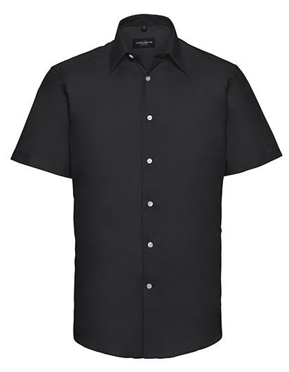 Men`s Short Sleeve Tailored Oxford Shirt