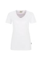 HAKRO Damen V-Shirt Mikralinar® PRO