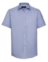 Men`s Short Sleeve Tailored Herringbone Shirt