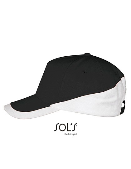 5 Panels Contrasted Cap Booster