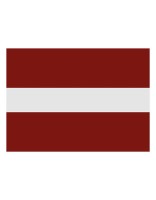 Fahne Lettland